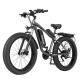 26-Inch 48V Hybrid Electric Mountain Bike for Adults Rear Hub Motor with Lithium Battery
