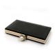 Elegant Pearl Clasp Rectangle Shape Box Clutch Frame Woman Cluthes
