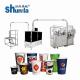 White 2-46oz High Speed Paper Cup Machine Customized Design Fully Automatic