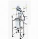 120W Explosion Proof Glass Reactor Double Layer Distillation Stirring Instrument 10L