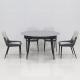 OEM 110kg Home Furniture Dining Room Tables Four Seater Extendable Dining Table