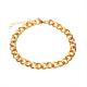 Punk Style Enamel Color Stainless Steel Charm Bracelets 18K Gold Plated Customized