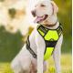 Nylon Reflective Pet Harness Leash For Large Dogs With Pull Handle