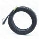 SC APC FTTA Fiber Optic Cable 5.0mm G657A2 LSZH 5M Black Patch Cord
