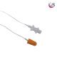 Disposable Orange Ear Canal Type 2.252k Thermistor Temperature Sensor