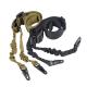 Camo Elastic Double Point Gun Sling Strap for Military Paintball Airsoft Hunting