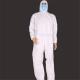 White Non Woven PP 60g 35gsm Disposable Lab Coat