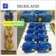 Manual Loading Mode Tandem Hydraulic Pumps Cast Iron Hydraulic System Components