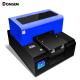 A4 Size DTG Printing Machine / High Precision Desktop Uv Flatbed Printer