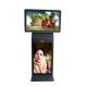 55 Inch Double Screen Kiosk LCD Digital Signage Display With Multi-Point Touch Panel