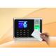 High Performance Fingerprint Time Card Machine Access Control With Li Battery