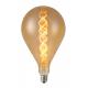A160 Amber Globe Filament Bulb 2200k Energy Saving High Light Output
