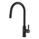 2024 Kitchen Taps in Matte Black Finish with Deck Mount Design and Single Handle