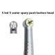 5 Hole Push Button Dental Surgical Handpiece With Ceramics Bearing