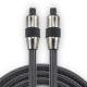Optical Fiber Audio Cable Toslink SPDIF Nylon Cable OD4.0 1m 2m 3m For Blu-Ray CD DVD Player Xbox 360 PS3 Mini Disc