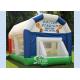 Commmercial Adults Inflatable Games , Green Inflatable Volleyball Court