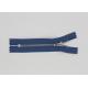 Decorative Separating Zippers , Heavy Duty 12 Inch Closed End Zip Blue Navy Tape