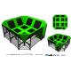 50M2  China Supplier Big Gymnastic Jumping/ Commercial Indoor Trampoline Park/ TUV Kids Jumping Bed