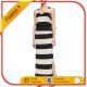 Black and Almond Striped Maxi Dress