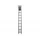 8 Steps Telescopic Aluminum Ladder Tree Stands Portable Trail Camera Parts