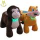 Hansel 2018 electric plush motorized riding animals toys for mall
