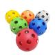 Best Selling 40 Holes Outdoor Pickleball Balls TPE 74MM Diameter USAPA Standard Injection Pickleball