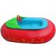 Inflatable Water Sport Game Pool Toys For Toddlers Red Hand Paddle Boat