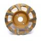4.5 5 7 Size Metal Bonded Diamond Grinding Wheel For Concrete