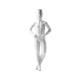 Lovely Fiberglass Child Mannequin Stand 25CM Shoulder With Upright Posture