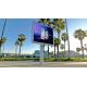 P10 180W 1R1G1B Outdoor Full Color Led Display 8000cd/m2 1/2 Scan