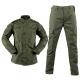 Men's Outdoor Camouflage Uniform Long Sleeve Shirts and Trousers for Digital Printing