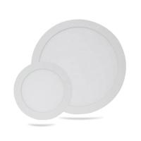 Small Plastic IP20 Round Recessed Led Panel Light Ultra Slim Indoor Lighting