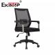 Stackable Ergonomic Foldable Chair , Fabric Meeting Room Chair