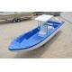 Stability Blue Freshwater Fishing Boats , Fiberglass 8m Pleasure Fishing Boats