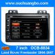 Ouchuangbo audio DVD gps navi Land Rover Freelander 2004-2007 support AUX USB