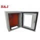 Steel Sheet Wall Mount Electrical Enclosure , Industrial Metal Wall Mount Enclosures