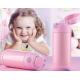 Pink Color Children'S Stainless Steel Water Bottles Vacuum Flasks Thermos 350ml