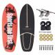 Complete Surf Cruiser Skateboard With Cx4 Truck Pumping Carver Deck