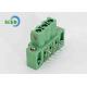 Plug-in Terminal Block Plug Female Sockets 5.08mm 2-20P 300V 18A Copper Terminal