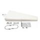 Outdoor LPDA Antenna For Mobile Phone Booster 600-2700mhz CDMA GPRS WiFi 3G GSM 4G LTE