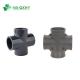 Hot Water PVC Reducer Equal Elbow Y Industry DN15/20/25 UPVC Cross Pn16/10 DIN Superior
