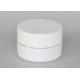 Beauty 100ml Plastic Cosmetic Jars , Skincare Lanolin Empty Cream Container