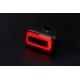 Shake Resistance Bicycle Rear Lights 2.0cm To 2.8cm Tail Light