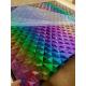 Rainbow Color Stamped Diamond Stainless Steel Sheet Water Ripple Decoration