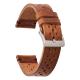 22mm Veg Tan Leather Watch Strap Bands For Sports Watch