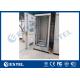 IP55 Fornt Access Air Conditioner Cooling Outdoor Telecom Cabinet With Heat Insulation
