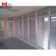 Double Tempered Glass Movable Wall Systems 120 Minutes Fire Retardant