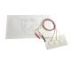 Disposable Prewired Neonatal / Pediatric Monitoring Electordes White 30mm*50mm