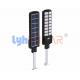 2500Lm Black Solar Garden Street Lamp Smd5730 With IP65 Waterproof For Outdoor