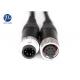 8 Pin Male To Female M12 Waterproof Extension Cable
